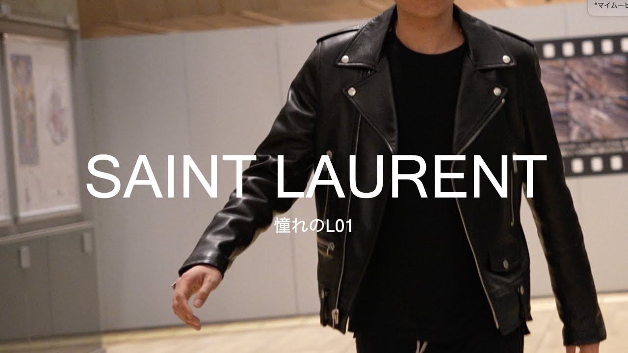 Saint Laurent] I bought the leather jacket L01 that I've always