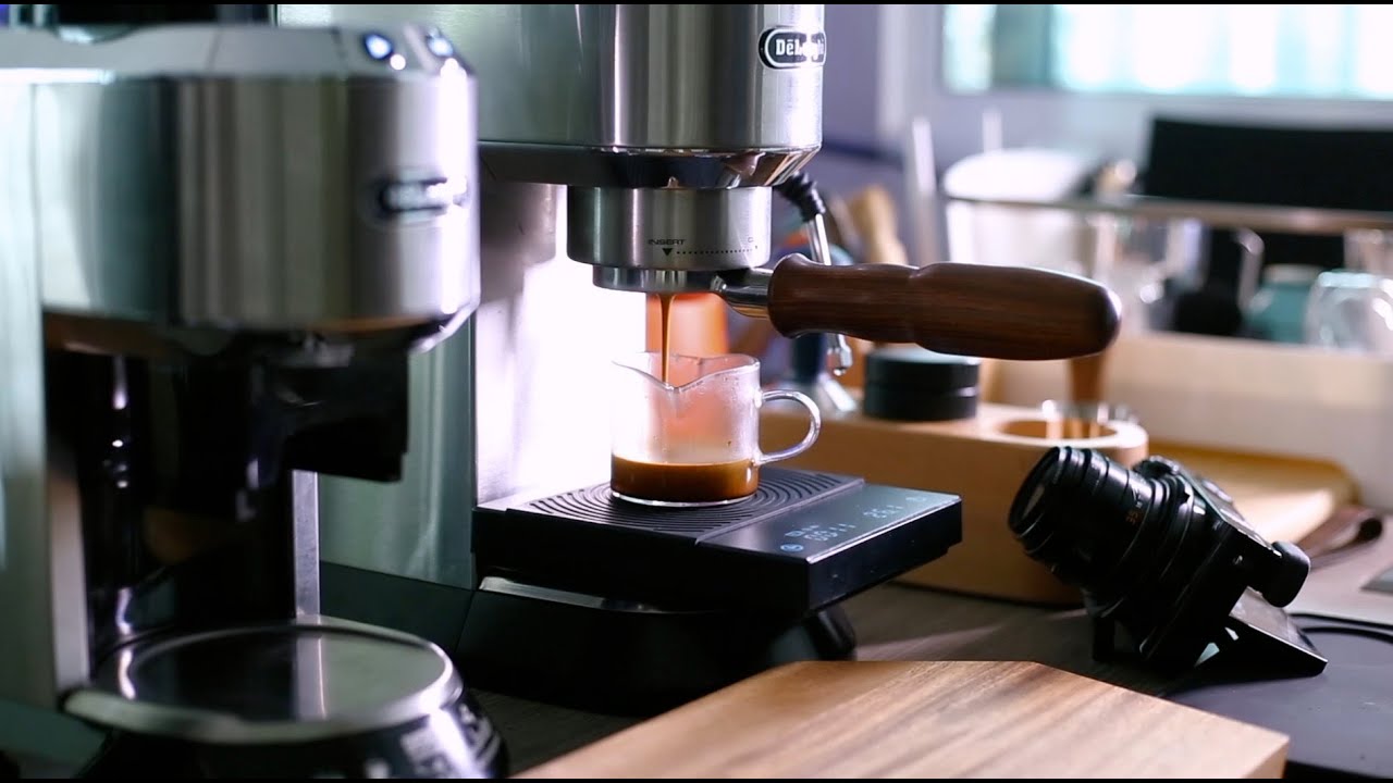 DeLonghi Dedica KG521.M Modify: Brew an espresso shot with a