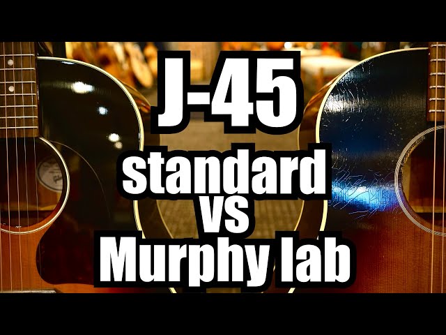 弾き比べ！】Gibson J-45 