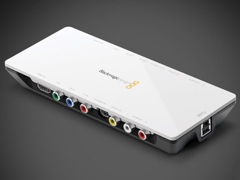 Blackmagic Intensity Shuttle USB 3.0 - Capture Test - YouTube