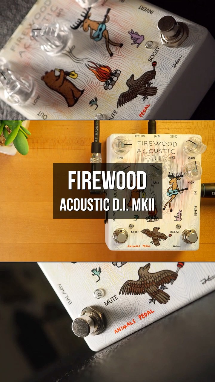 Animals Pedal Firewood Acoustic D.I. MKII #acoustic