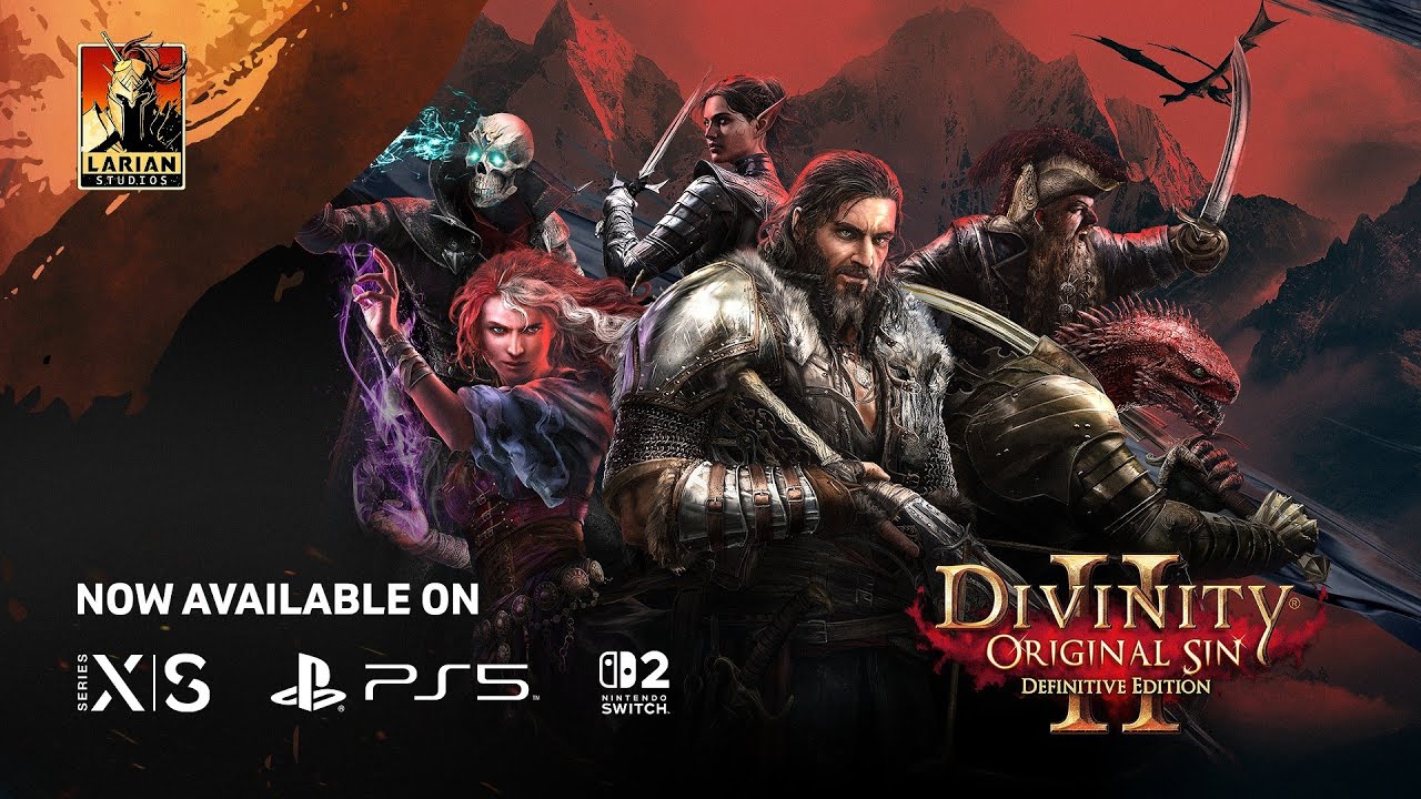 Divinity: Original Sin 2 - Definitive Edition」，Switch2/PS5/Xbox