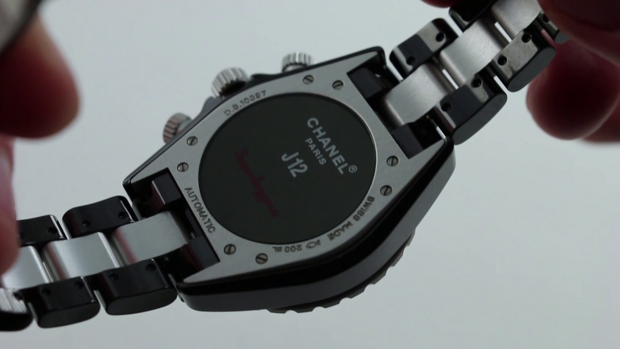 Chanel J-12 Superleggera Aluminum/Ceramic Chrono Luxury Watch