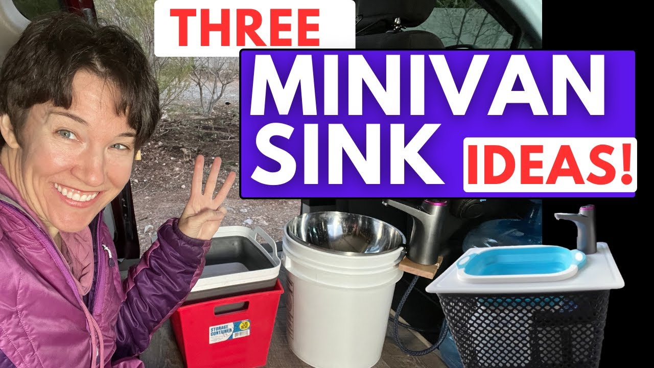 DIY: Portable Sink for Car Camping & Campsites - YouTube
