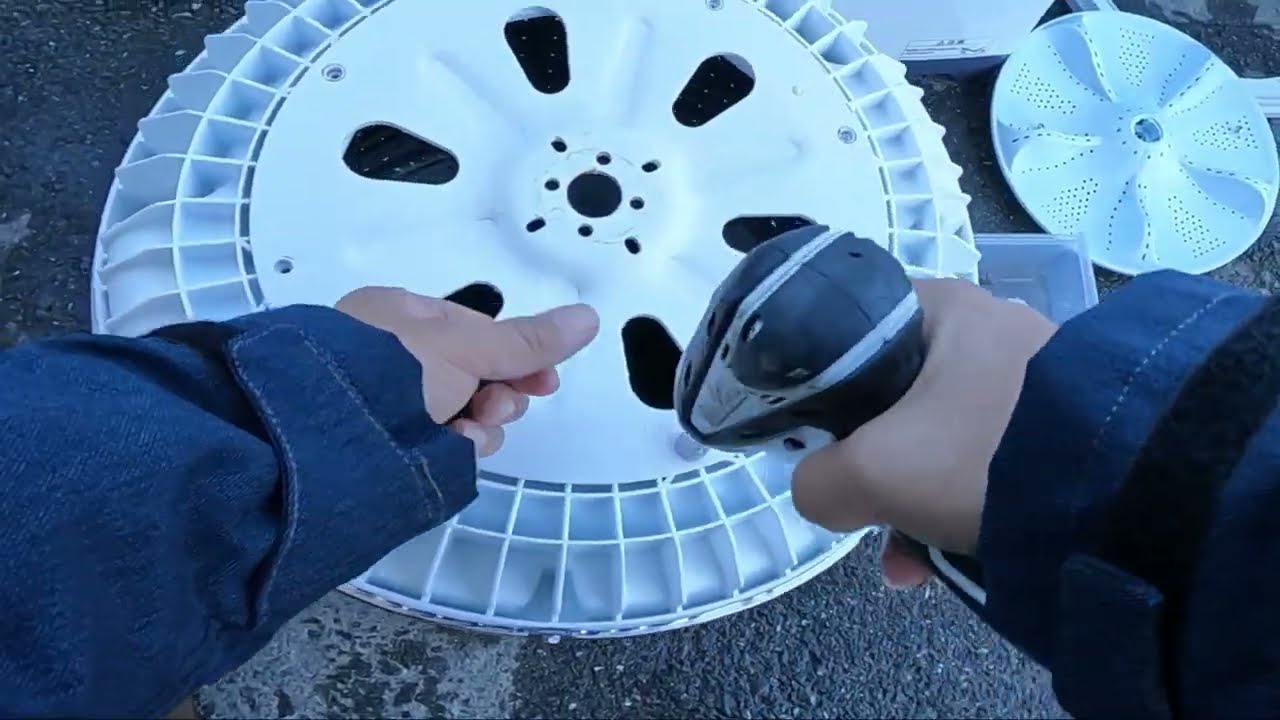 アクア 全自動洗濯機 AQW-V7M 分解方法 - YouTube