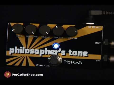 Pigtronix Philosopher's Tone - YouTube