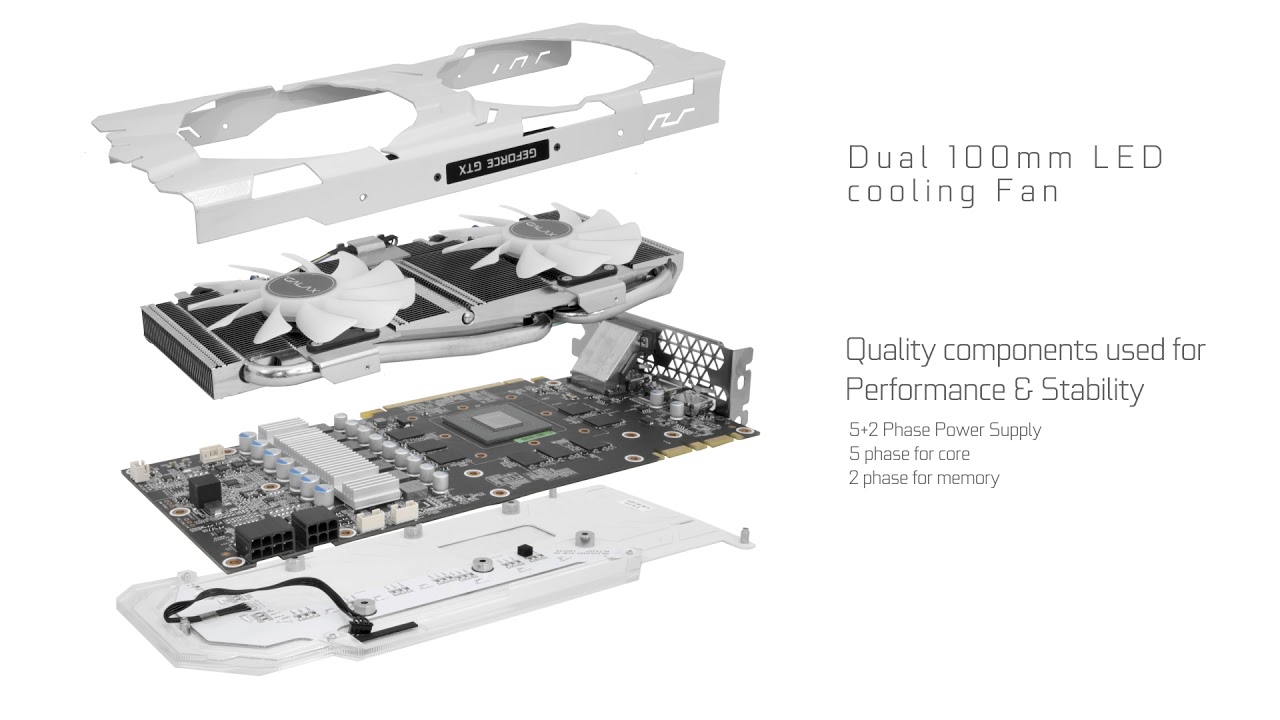 GK-GTX1070-E8GB/WHITE | 玄人志向 GALAKURO NVIDIA GEFORCE GTX 1070