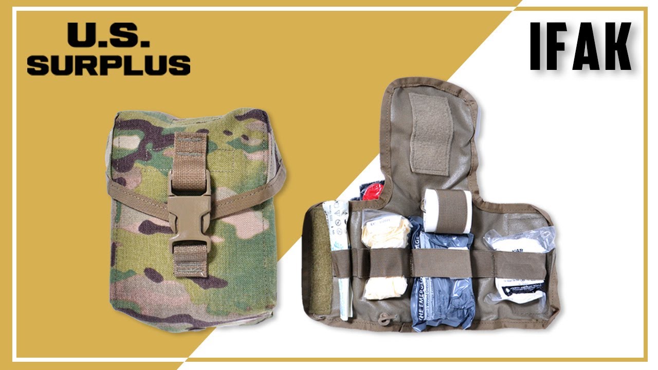 商品紹介】米軍放出未使用品 陸軍 - ファーストエイド キット セット