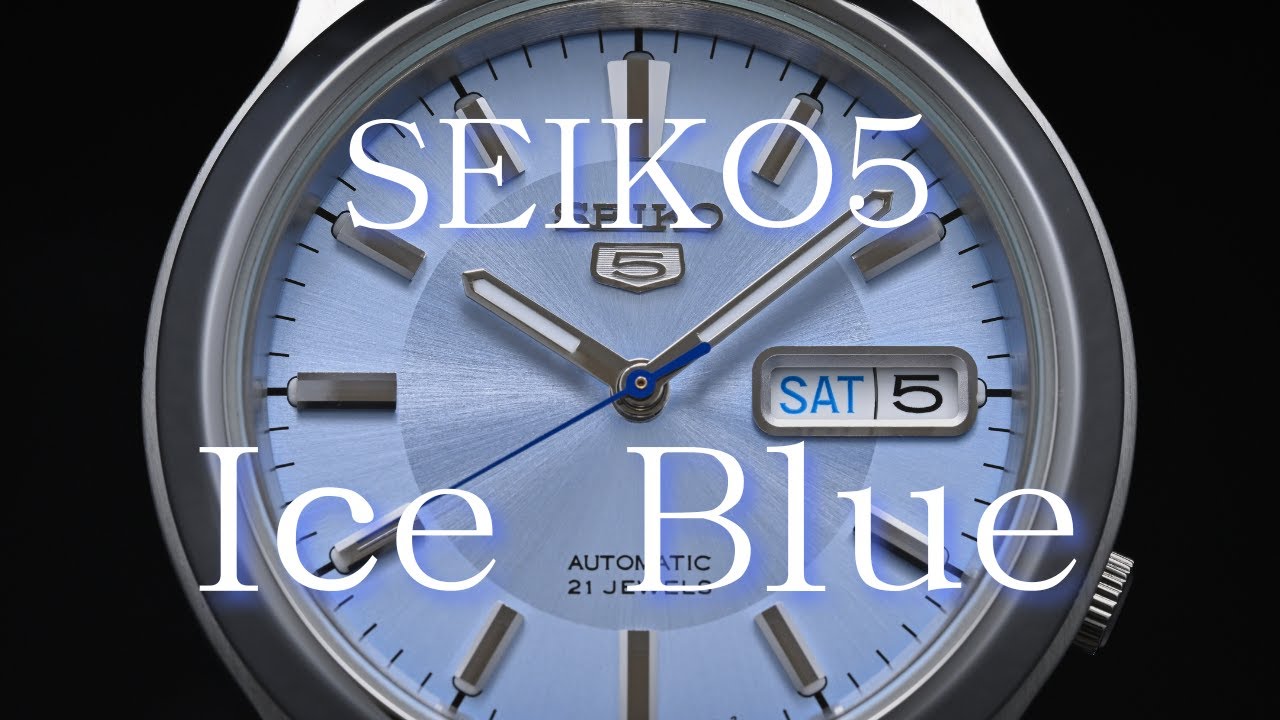 SEIKO5 Ice Blue 