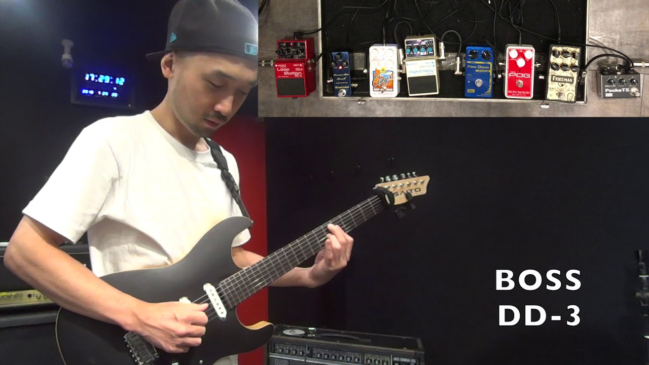 2018年夏】西尾知矢のエフェクターボード大公開！ - YouTube