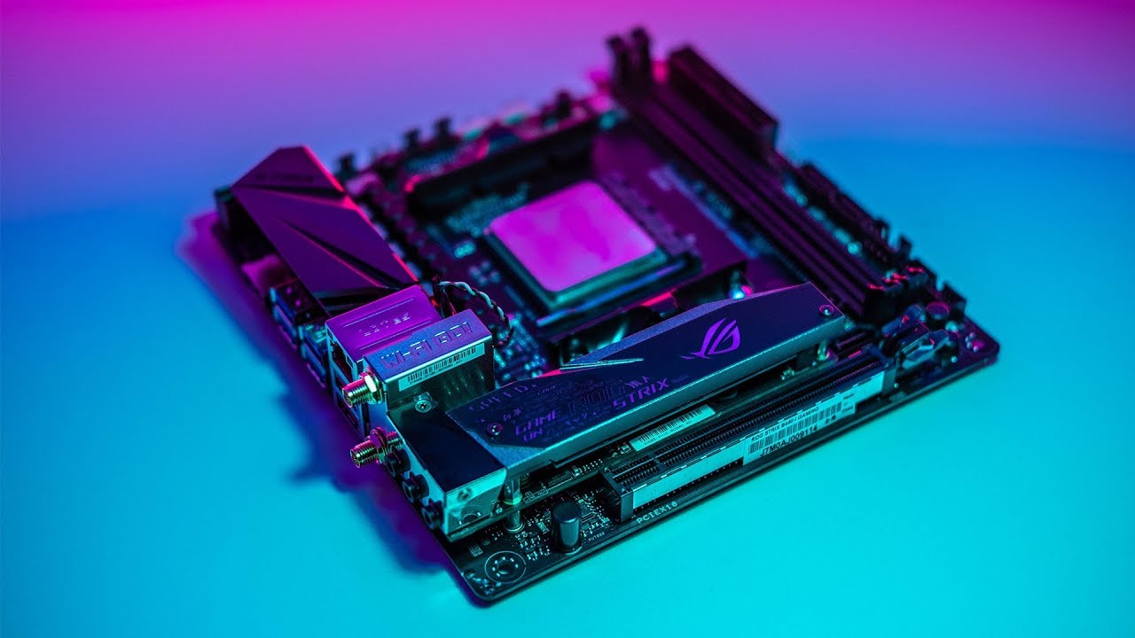 ASUS ROG STRIX B450-I GAMING - First Look and Unboxing - YouTube