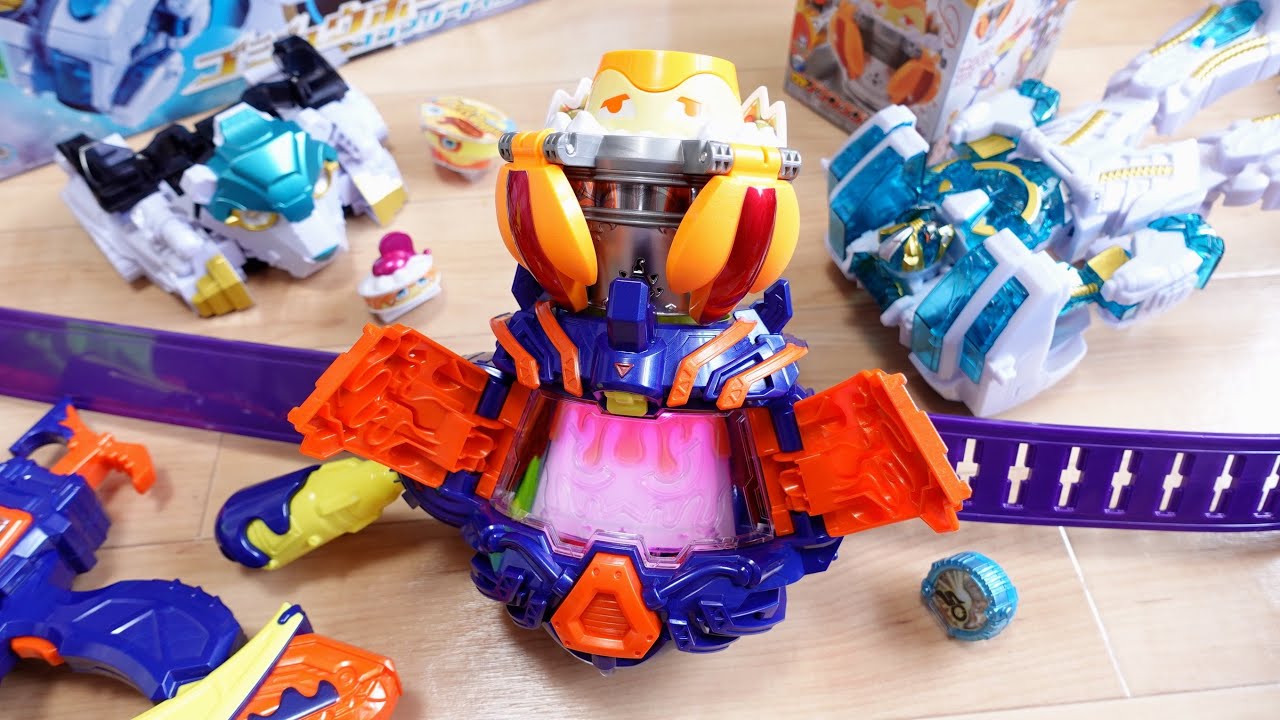 Open the DX Printe Gochizo and DX Goodeburn and play! It's as big