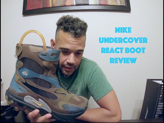 Nike Undercover React Boot Review + On Feet - YouTube