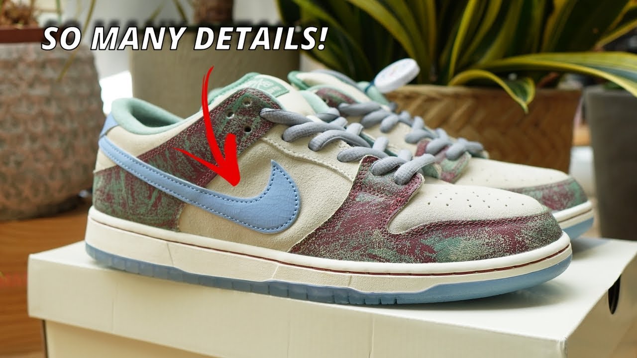 Nike SB DUNK LOW CRENSHAW SKATE CLUB REVIEW! - YouTube