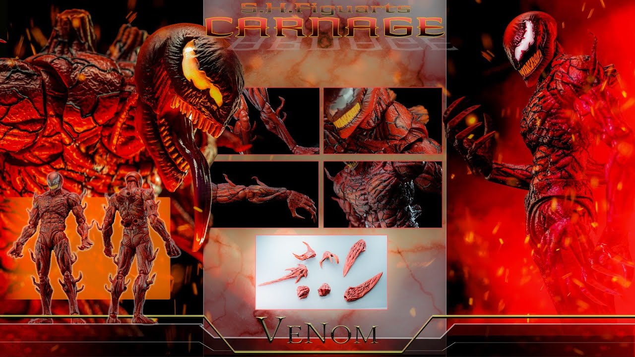 赤はヤバいッ！ プレミアムバンダイ限定 S.H.Figuarts カーネイジ