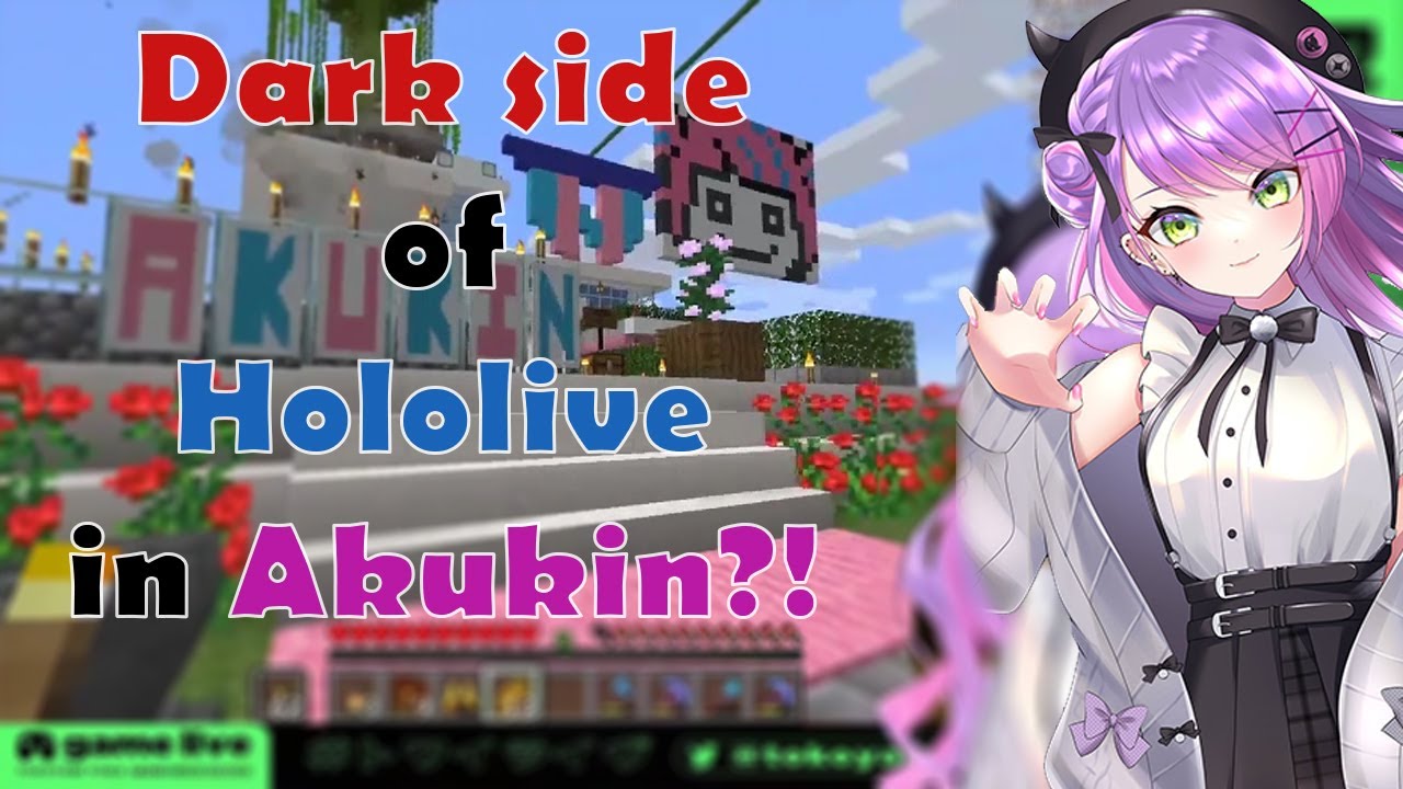 Towa find out the Dark Side of Hololive in Akukin Kensetsu