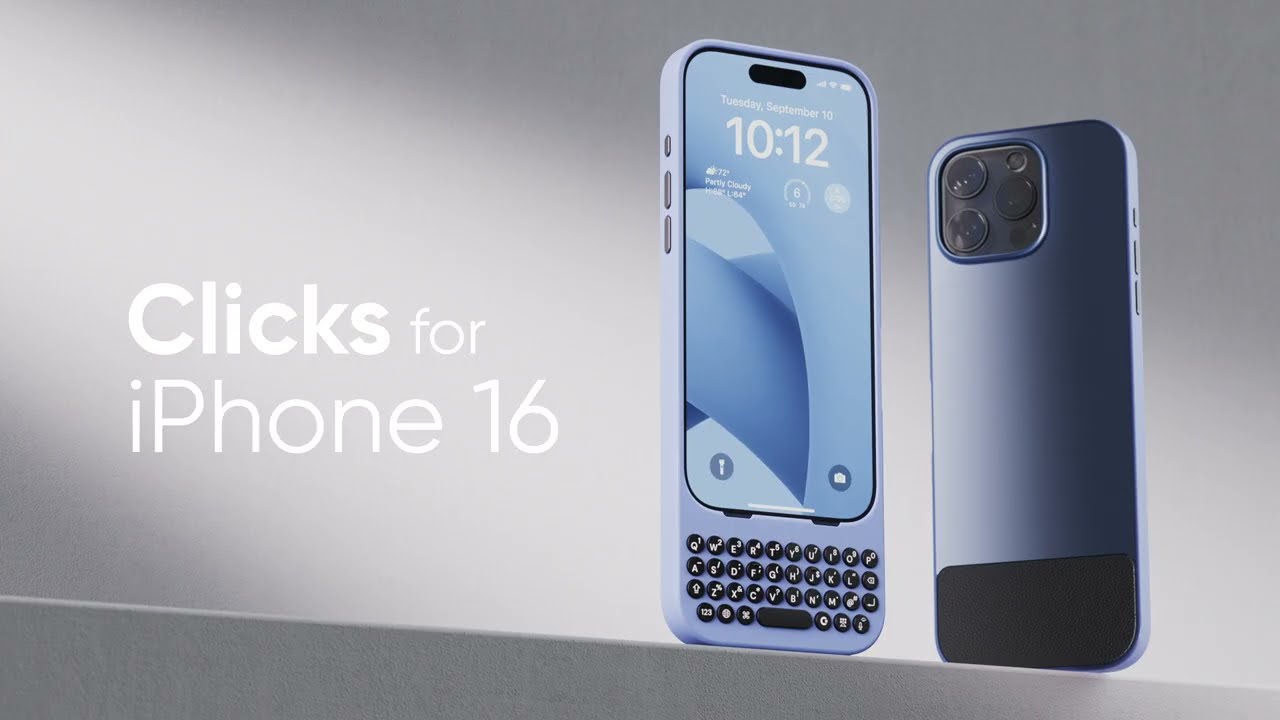 Clicks Keyboard for iPhone 16: give your phone superpowers