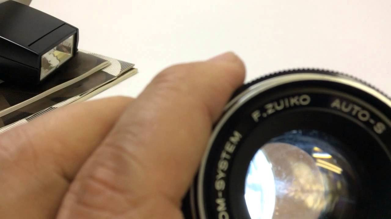 修理完了：オリンパスOM-2N + ズイコー50mm/f1.8 - YouTube