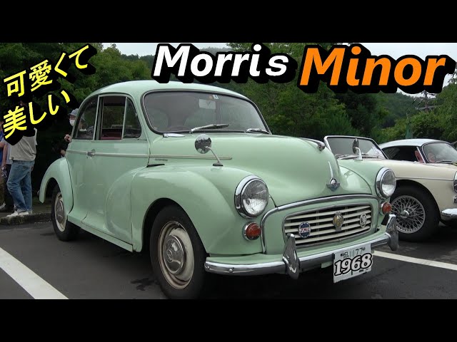 可愛くて美しいイギリスのモーリス マイナー】【めったに見れない