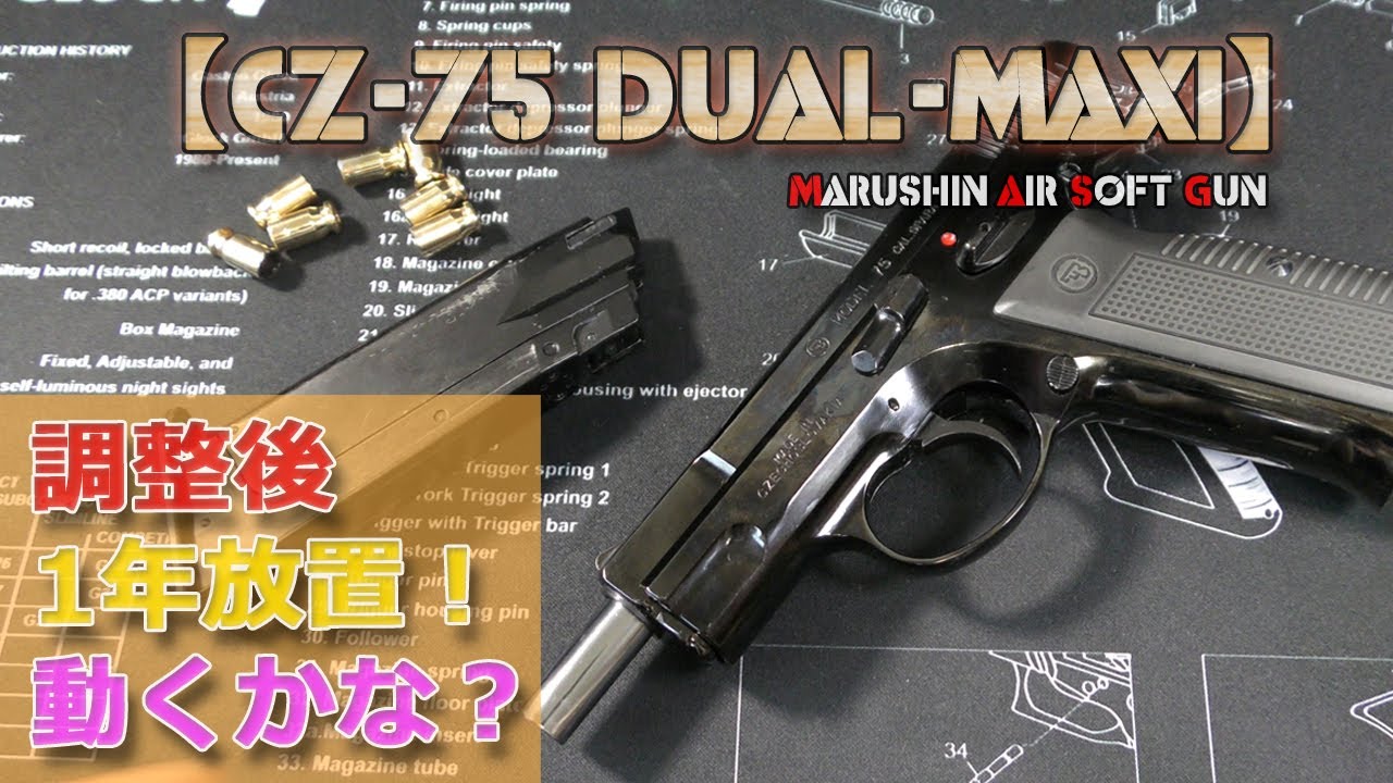After a year of adjustment and fine tuning, does the CZ75 (Dual