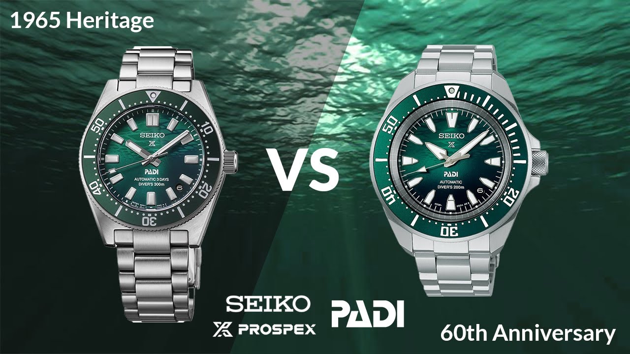 Seiko Prospex Padi: Comparing The 1965 Heritage Edition With The