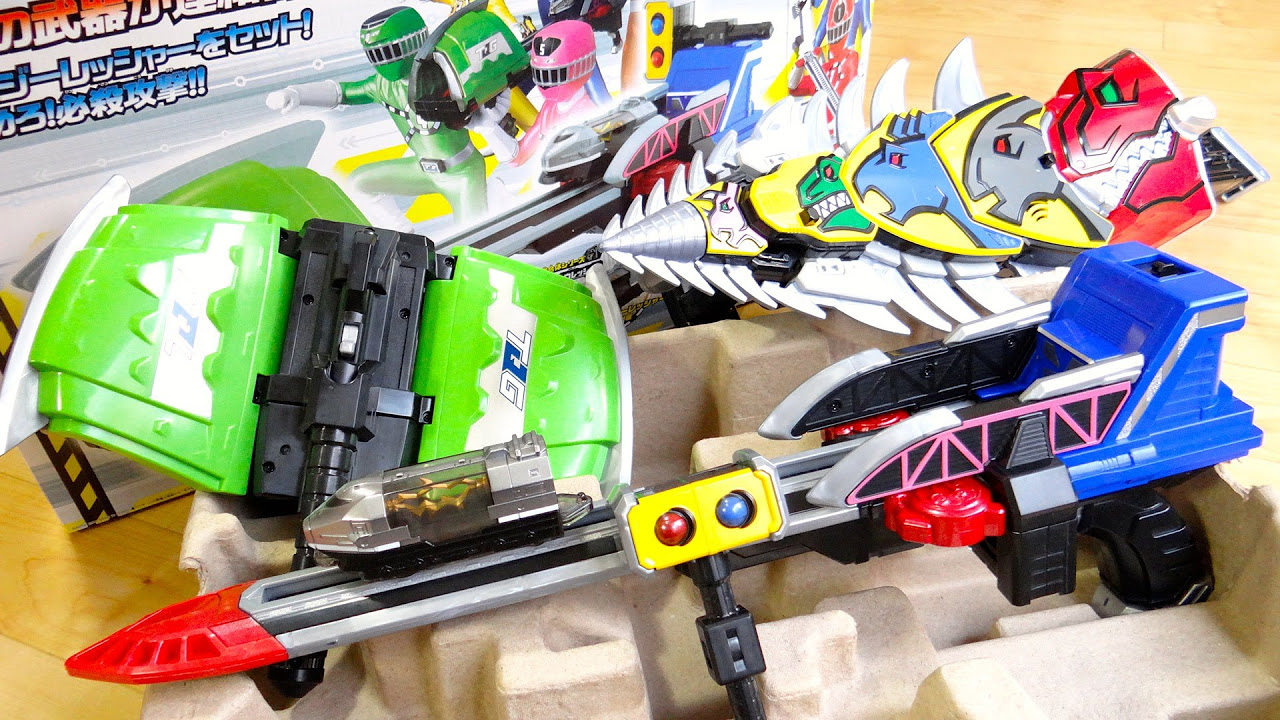 Five weapons in one set!? DX Renketsu Bazooka & Energy Ressha