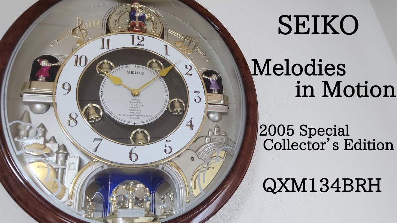 SEIKO Melodies in Motion QXM134BRH (2005 Special Collector's