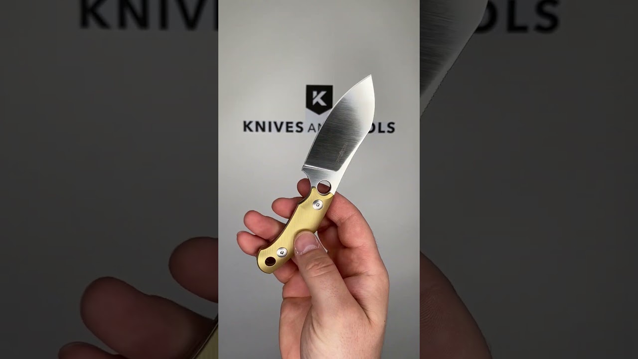 GiantMouse GMF1-XL Brass Milled, Satin Elmax, Burgundy Leather