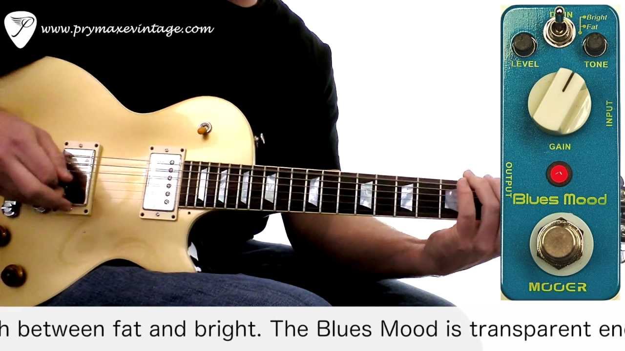 Mooer Audio Blues Mood Overdrive - YouTube
