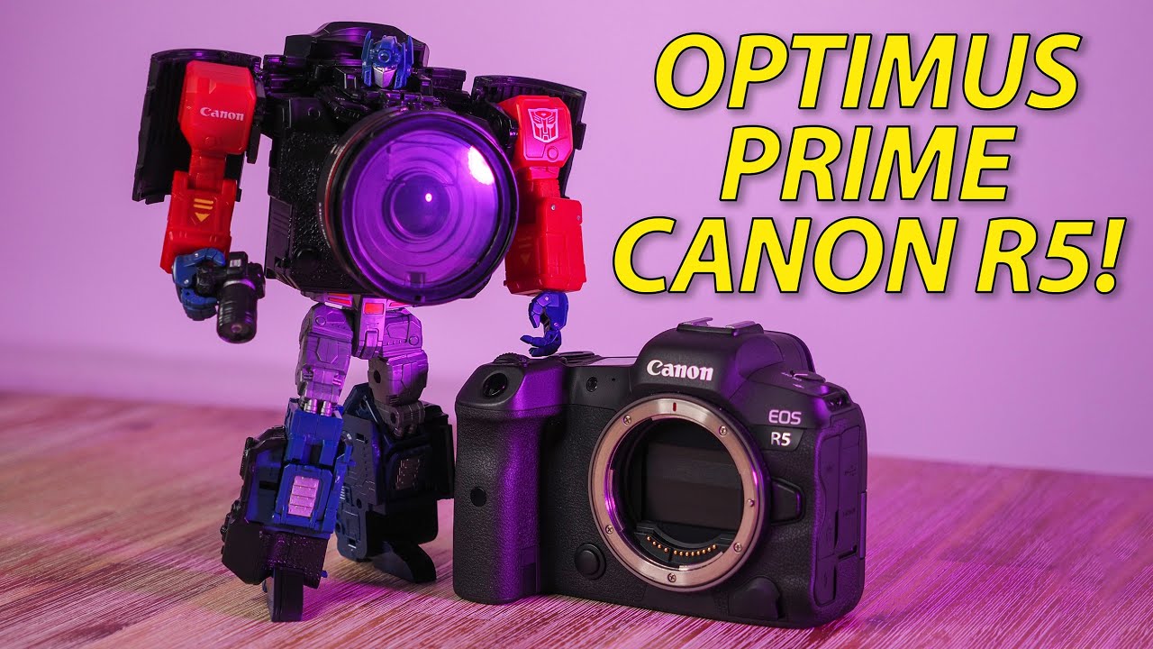 Transformers camera turns into Optimus Prime! (Canon EOS R5 review