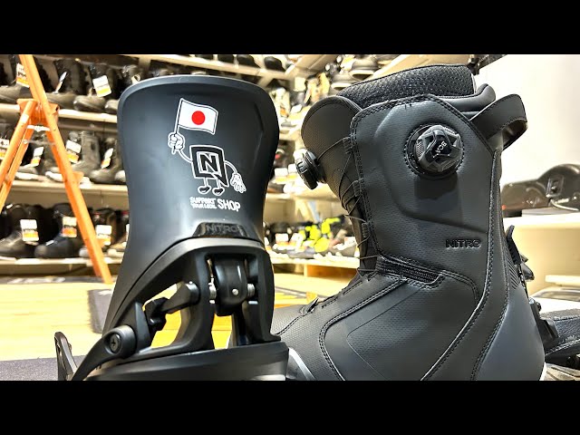 25 NITRO DARKSEID BOA STEP ON ナイトロ スノーボードブーツ ダーク