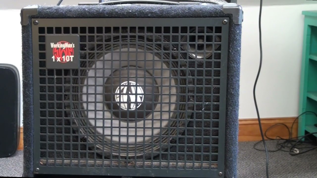 SWR Workingman's 1X10T Bass Amp Review - YouTube