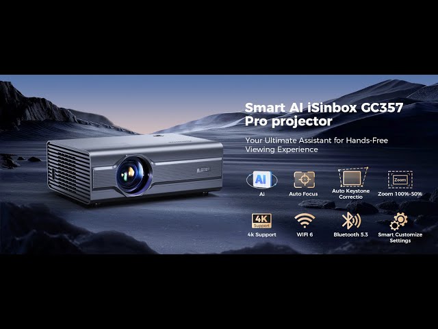 iSinbox GC357 Smart projector: Tailored for Your Ultimate