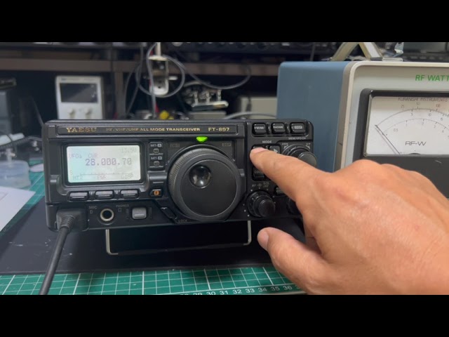 FT-897DM 修理完了【2022/10/05】 - YouTube