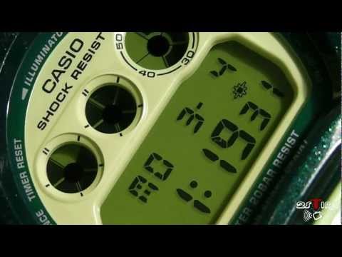 2S Time: CASIO DW-6900CC-3DR G-Shock Crazy Color Metallic Green