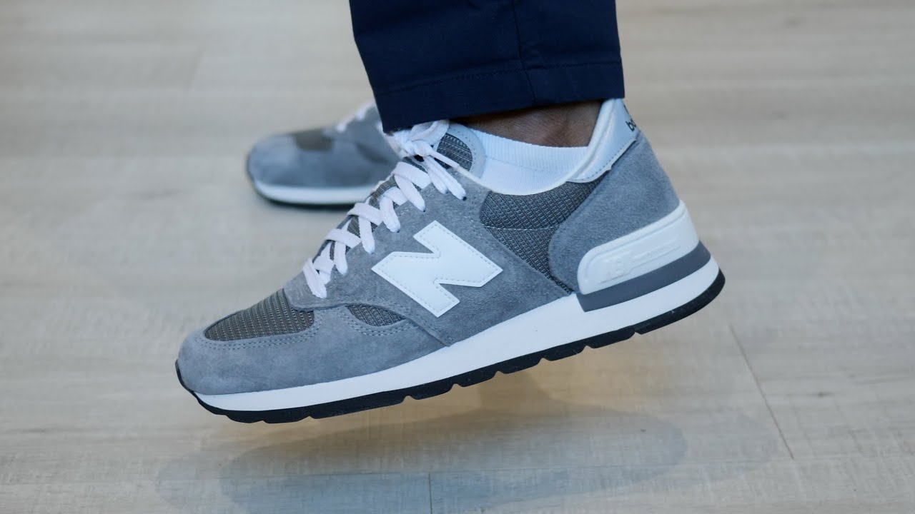 Perfect Mix! New Balance 990v1 'Grey' M990GR1 Review & On Feet
