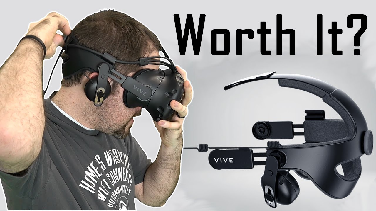 Tested: HTC Vive Deluxe Audio Strap - YouTube