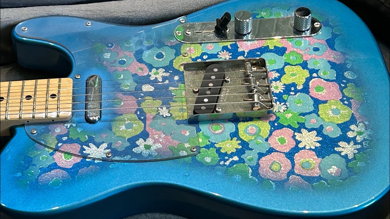 Fender Blue Flower Telecaster Review (Made in Japan) - YouTube