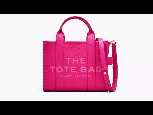 The NEW HOT PINK Marc Jacobs tote bag 💗 - YouTube