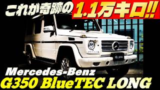 奇跡の1.1万キロ】メルセデスベンツ G350 ブルーテック ロング 徹底