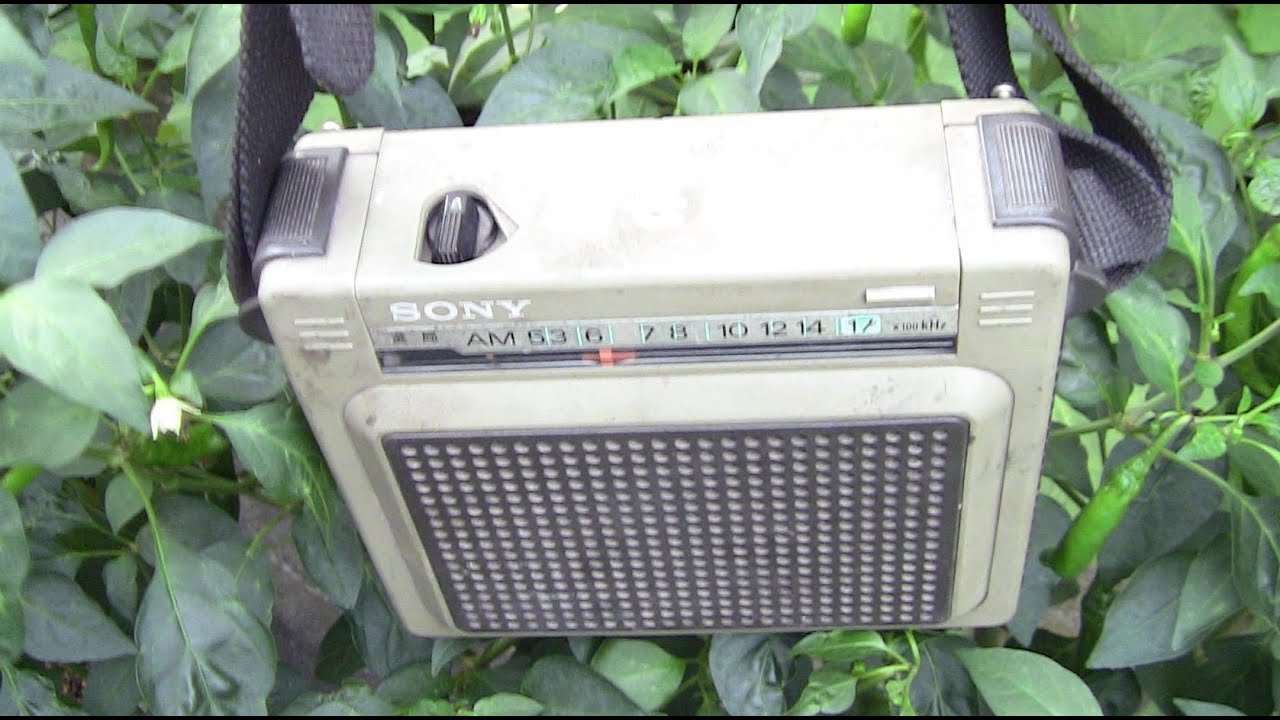 農作業ラジオSONY ICR-S71修理/調整動画 - YouTube