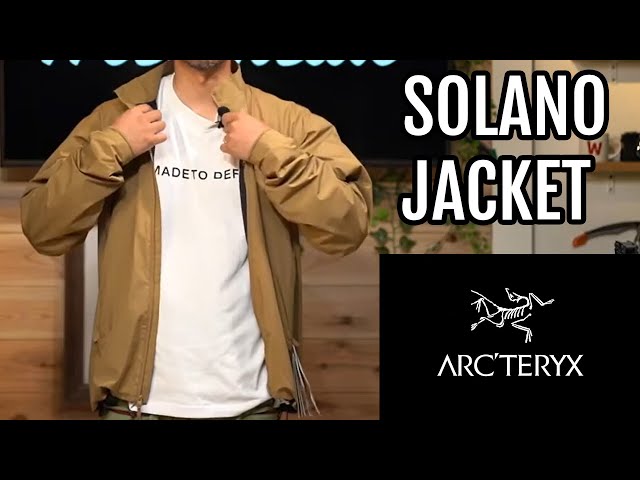 アークテリクス】オールシーズン対応ソラノジャケット - YouTube