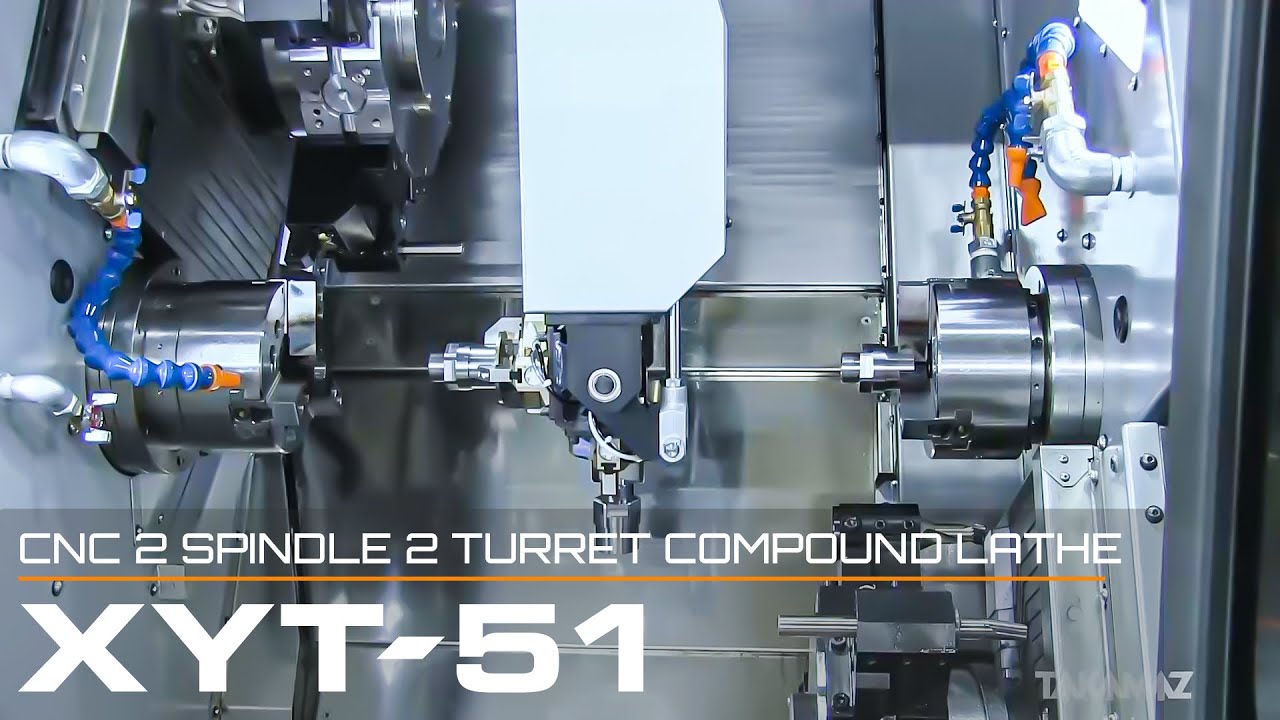 Yuasa International - Takamaz XYT-51 CNC 2 Spindle 2 Turret
