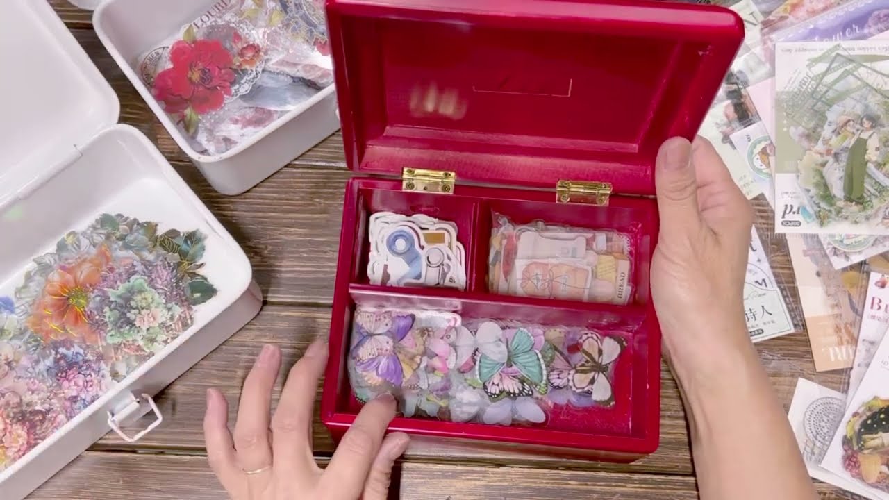 SantaWorld)コラージュ素材🎵収納していきます♪ - YouTube