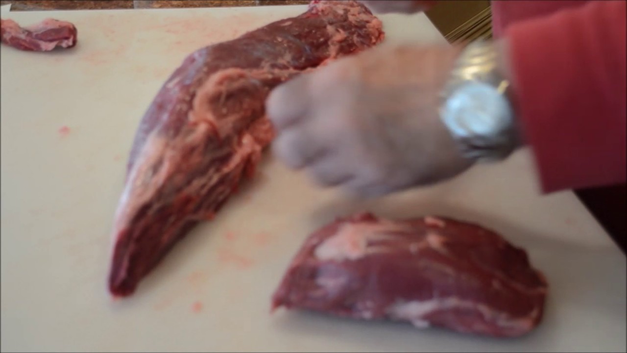 How to Home Butcher a PSMO Beef Tenderloin - YouTube