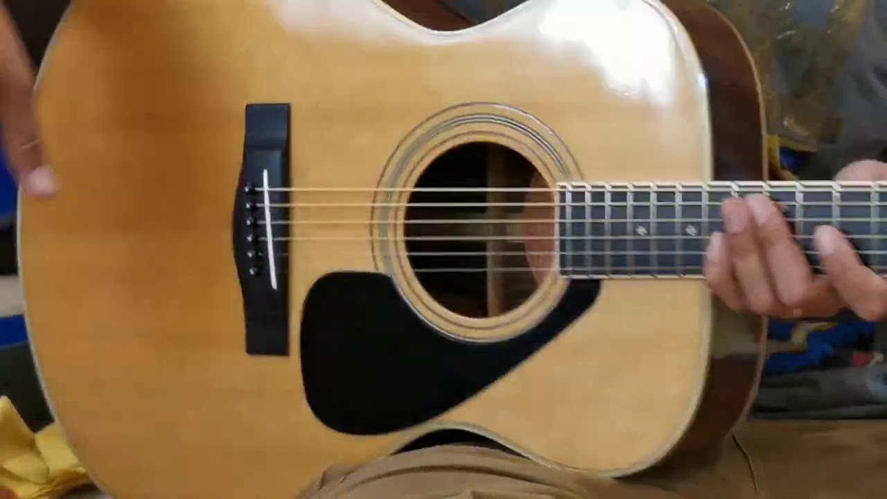 Yamaha FG-302B japan 1980s Review - YouTube