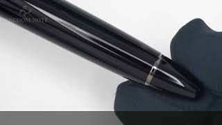 SAILOR セーラー 万年筆 プロフィット ブラックラスター 細字 - YouTube