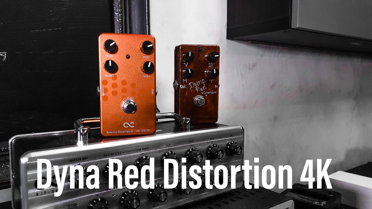 One Control Dyna Red Distortion 4K - Demo By Hans Johansson - YouTube