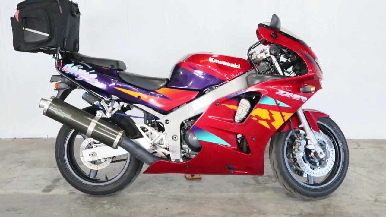 1996 Kawasaki Ninja ZX-6R - YouTube