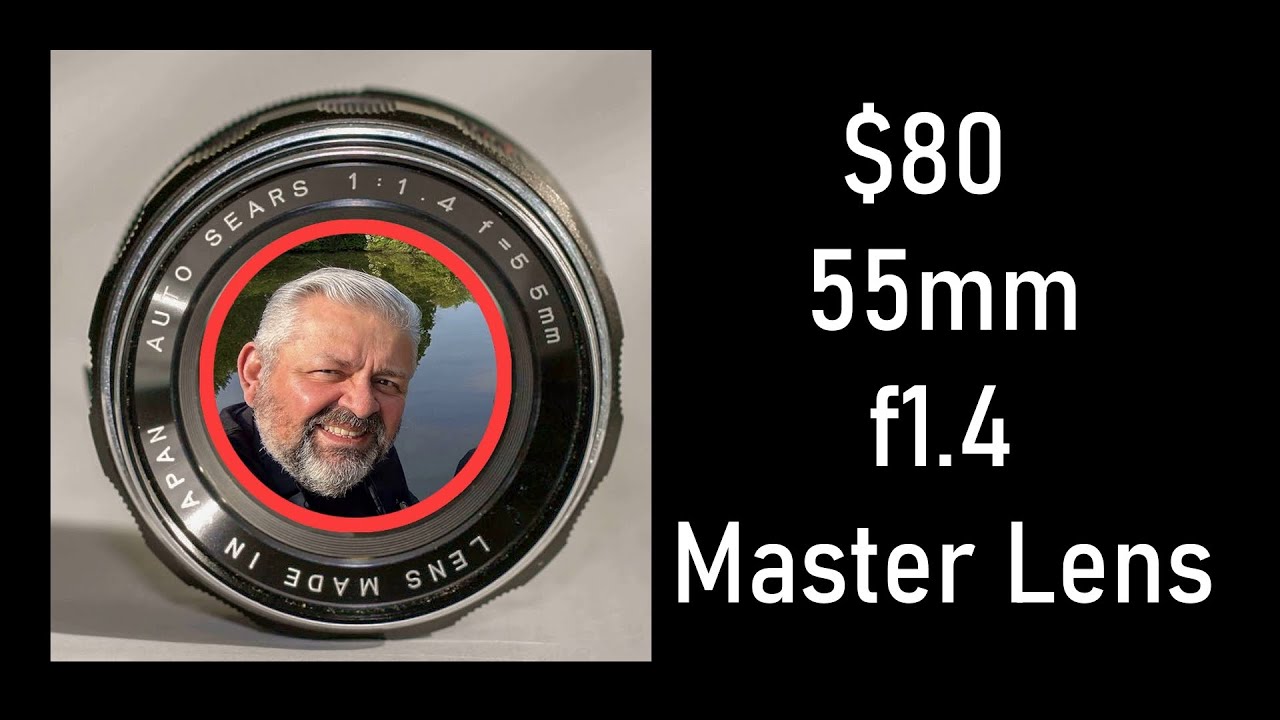 $80. 55mm f1.4 Lens Ricoh (Auto Sears) M42 Leica SL Camera